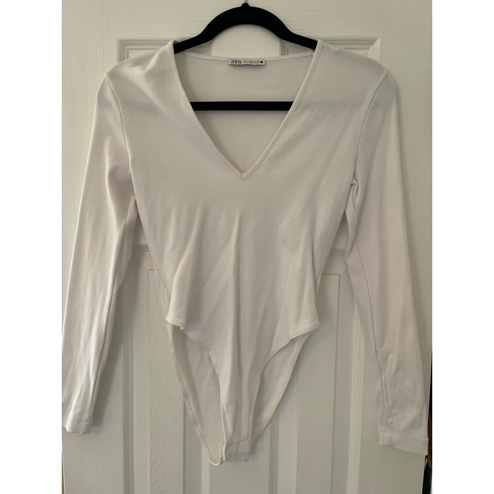 Zara White Bodysuit